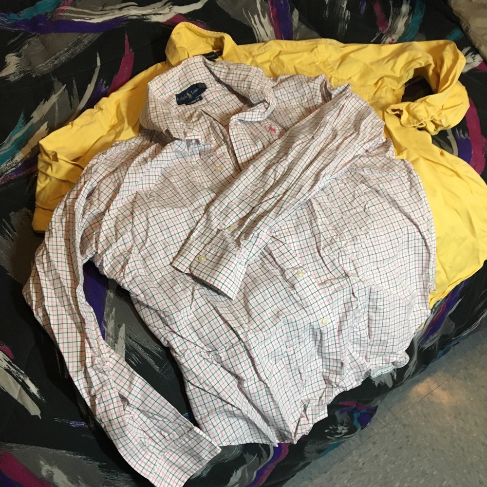 polo ralph lauren for men button ups XL